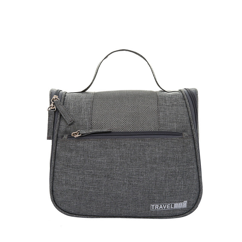 Solid Color Wash Bag Portable Cosmetic Storage Bag Travel organizer Bag for men and women