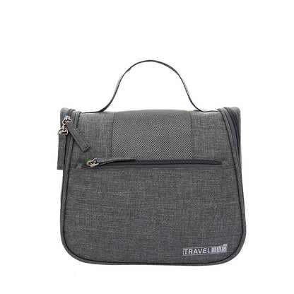 Solid Color Wash Bag Portable Cosmetic Storage Bag Travel organizer Bag for men and women