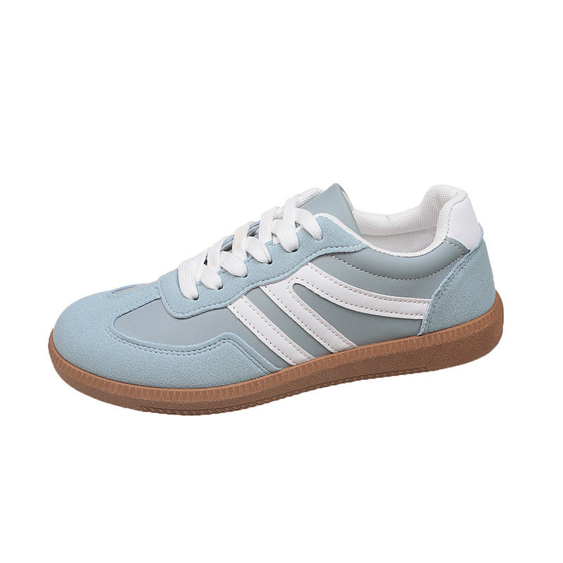Europäische Retro-Farbblock-Ballerinas für Damen | Season Prestige