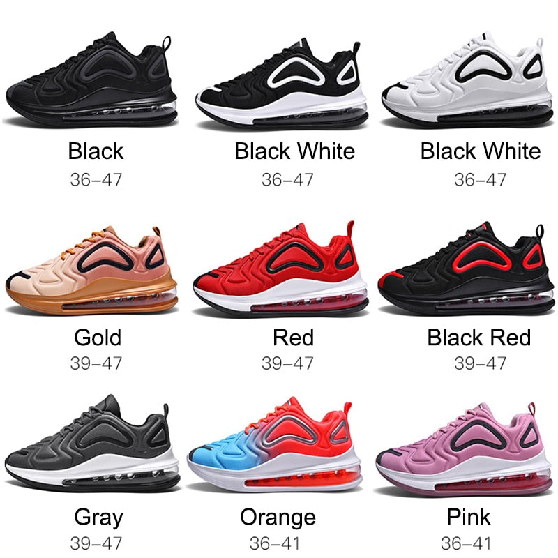 Men's Air Cushion Running Shoes Lightweight Sneakers Men Season Prestige