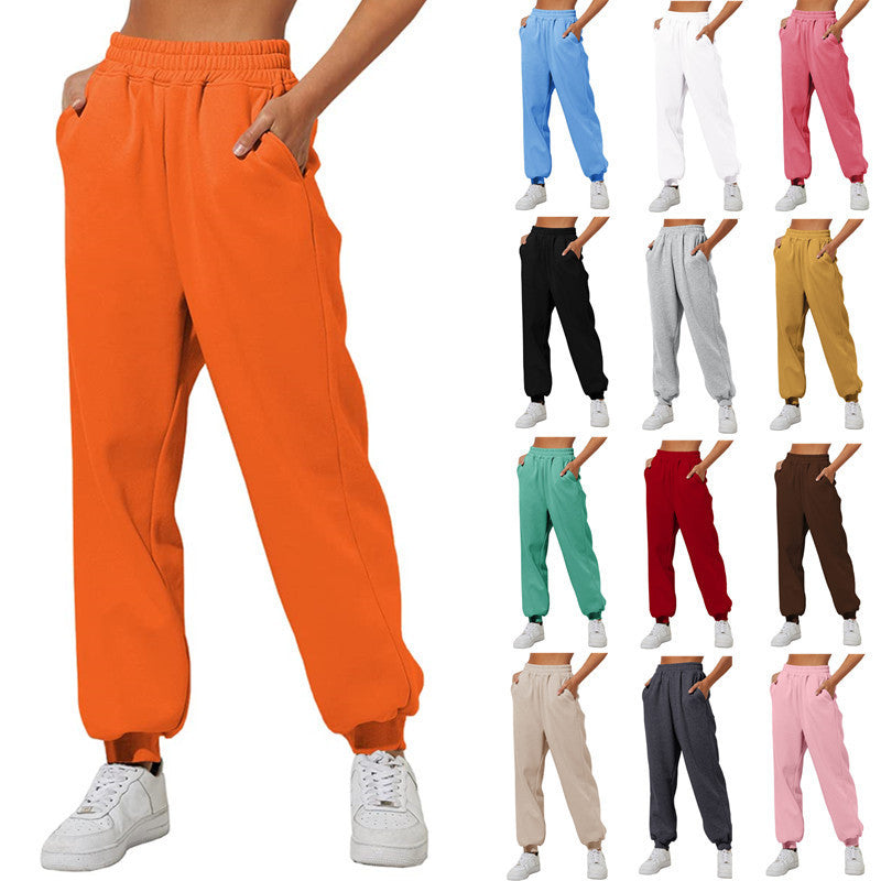 Women's High Waist Loose Joggers Pants Season Prestige