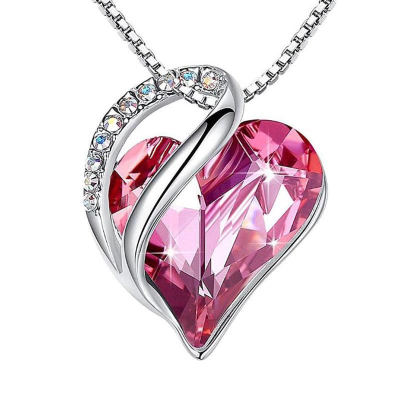 Sliver Heart Necklace Season Prestige