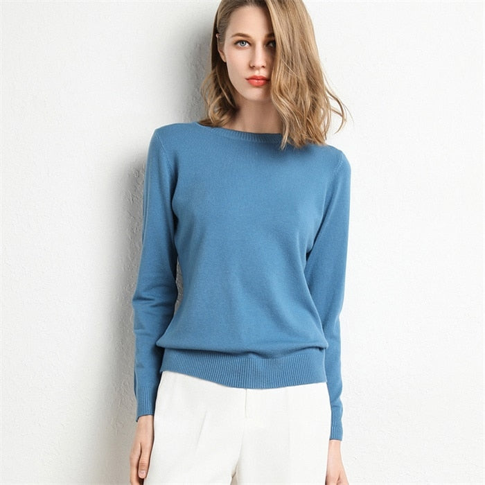 Knitted Pullover Women Sweater Season Prestige