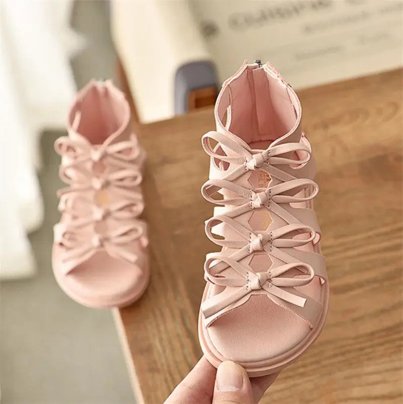 Season Prestige Baby Girls' Princess Shoes | Soft Leather Sandals