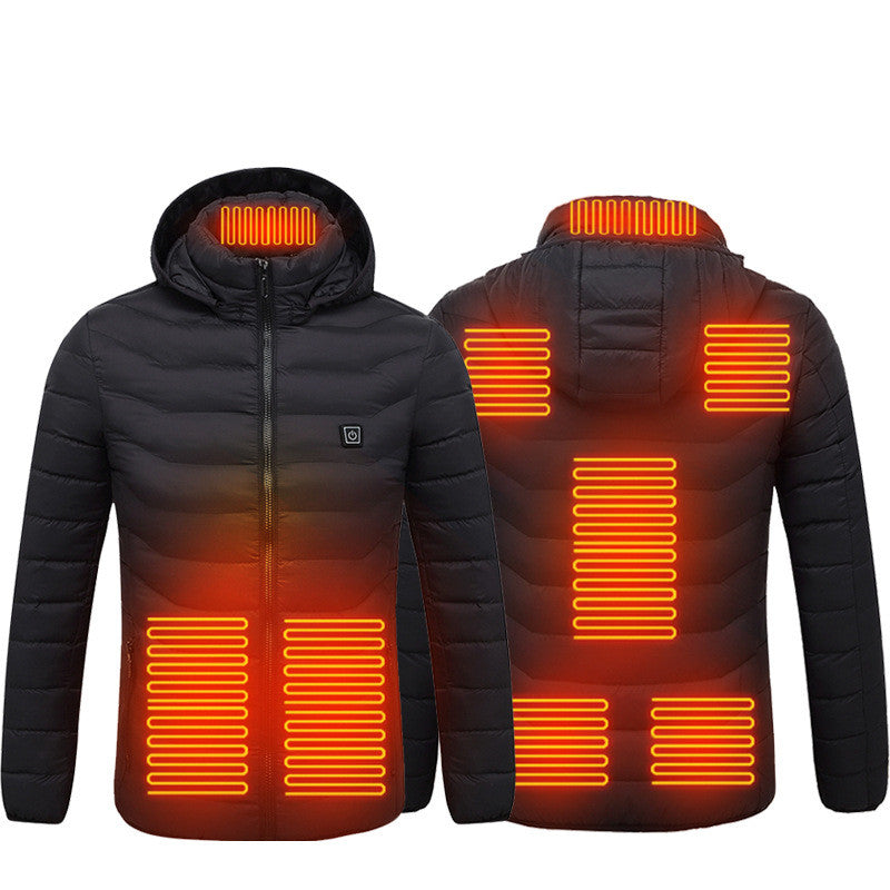 Heated Jacket Coat Men Season Prestige