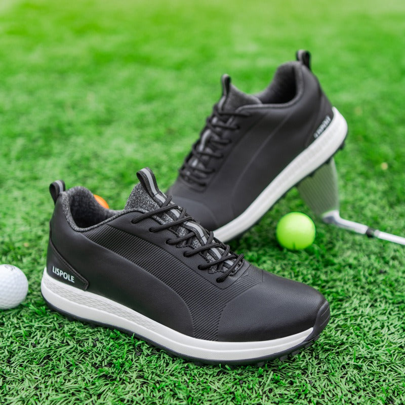 Men's professional waterproof golf shoes