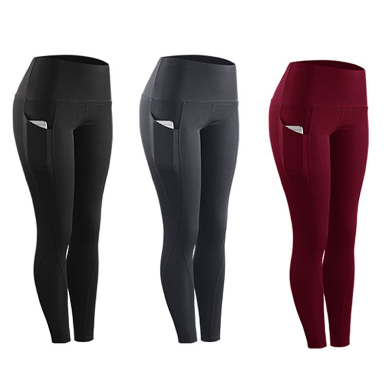 Casual High Waist Leggings Pants with Pocket For Women Season Prestige
