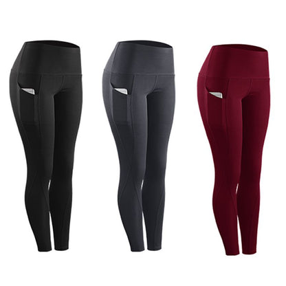 Casual High Waist Leggings Pants with Pocket For Women Season Prestige