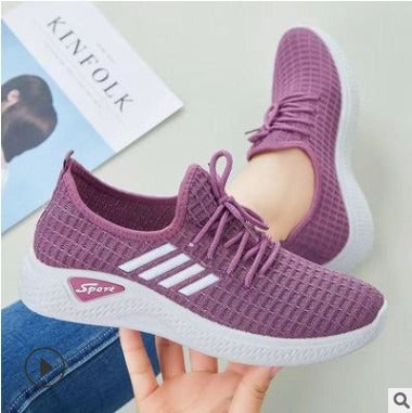 Women's Casual Sports Travel Shoes Non slip Mesh Shoes Season Prestige