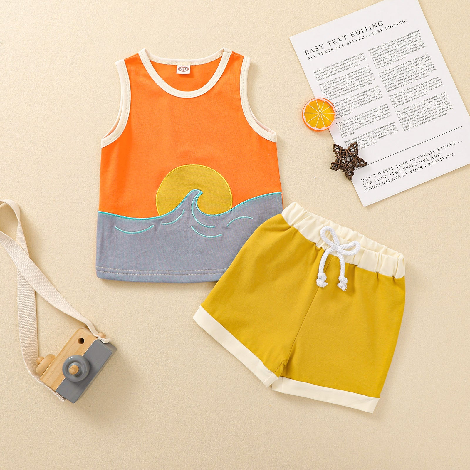 Children's Clothing Summer Cartoon Kids Clothes Season Prestige