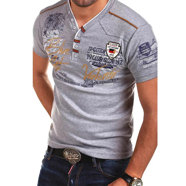 Mens T-shirts Fashion Short-sleeved Mens Summer New T-shirts - Season Prestige