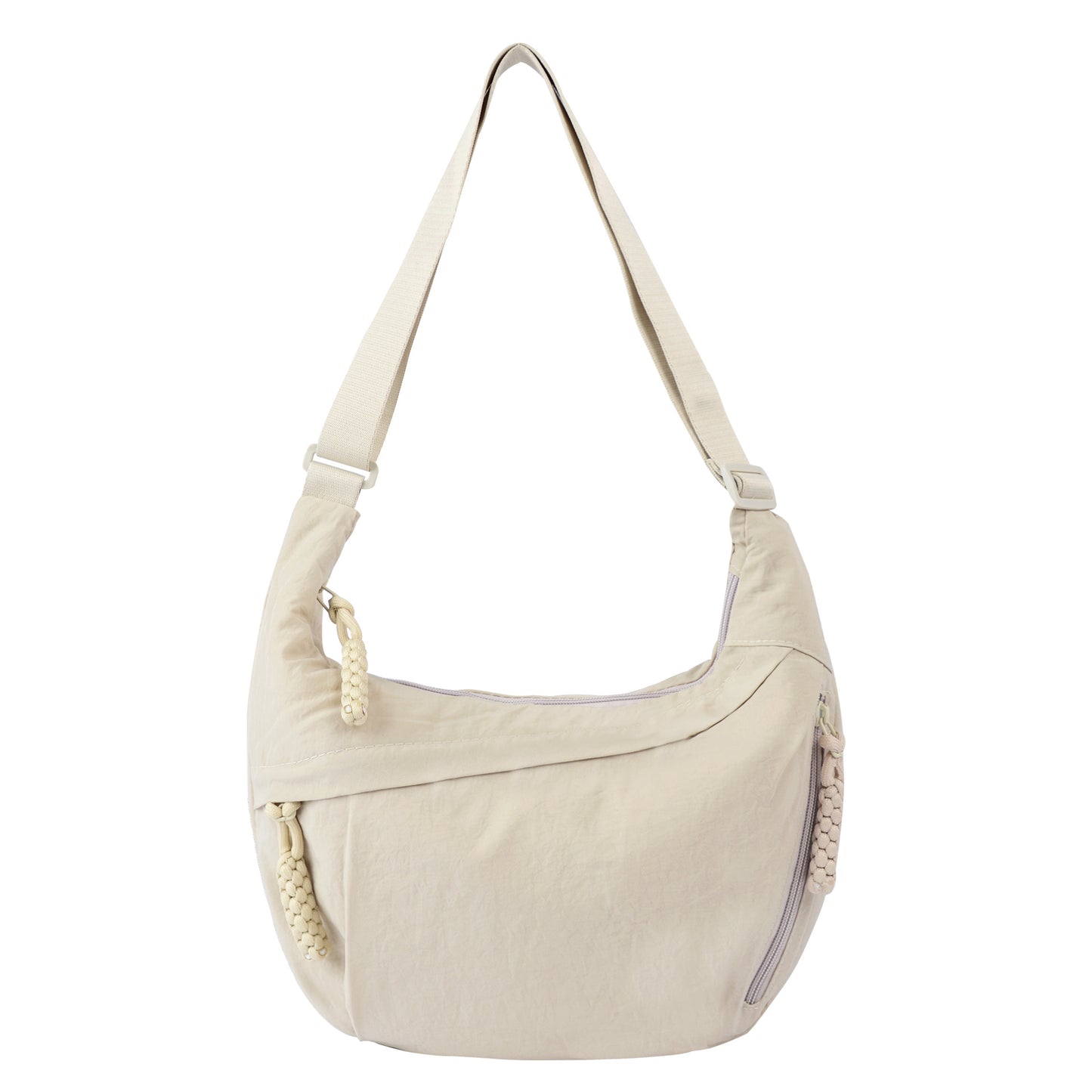 Womens High-Capacity Nylon Crossbody Bag