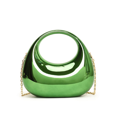 Gold Handbag Chain Shoulder Oblique bag