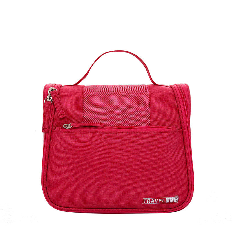 Solid Color Wash Bag Portable Cosmetic Storage Bag Travel organizer Bag for men and women
