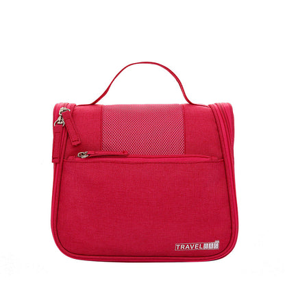Solid Color Wash Bag Portable Cosmetic Storage Bag Travel organizer Bag for men and women