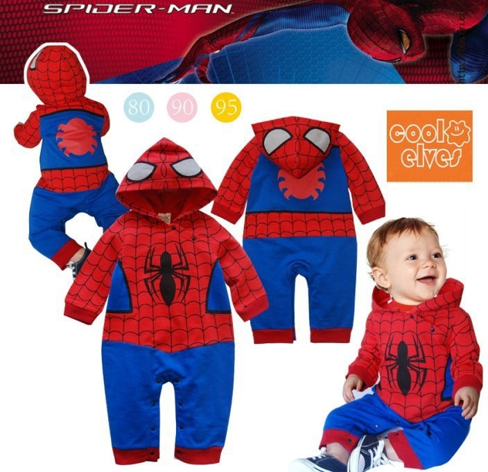 Spider-Man Jumpsuit baby hoodies season prestige