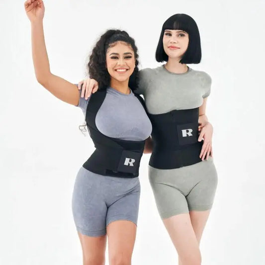 Achieve the perfect body shape with this sweat-shaping belt for yoga, postpartum recovery, and workouts.