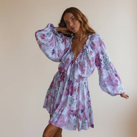 Alice Long Sleeve Mini Dress