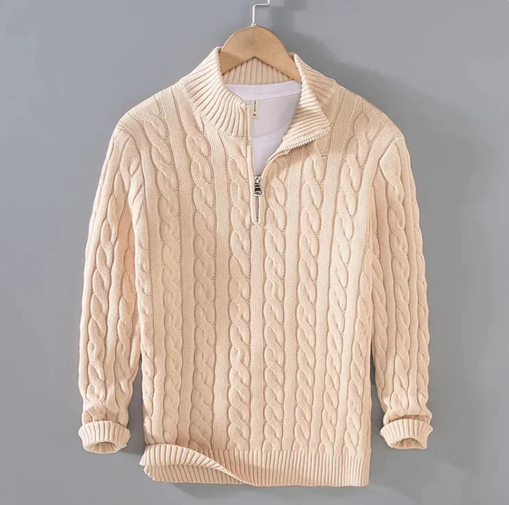 Seasonprestige mens Urban Luxe Half-Zip Sweater