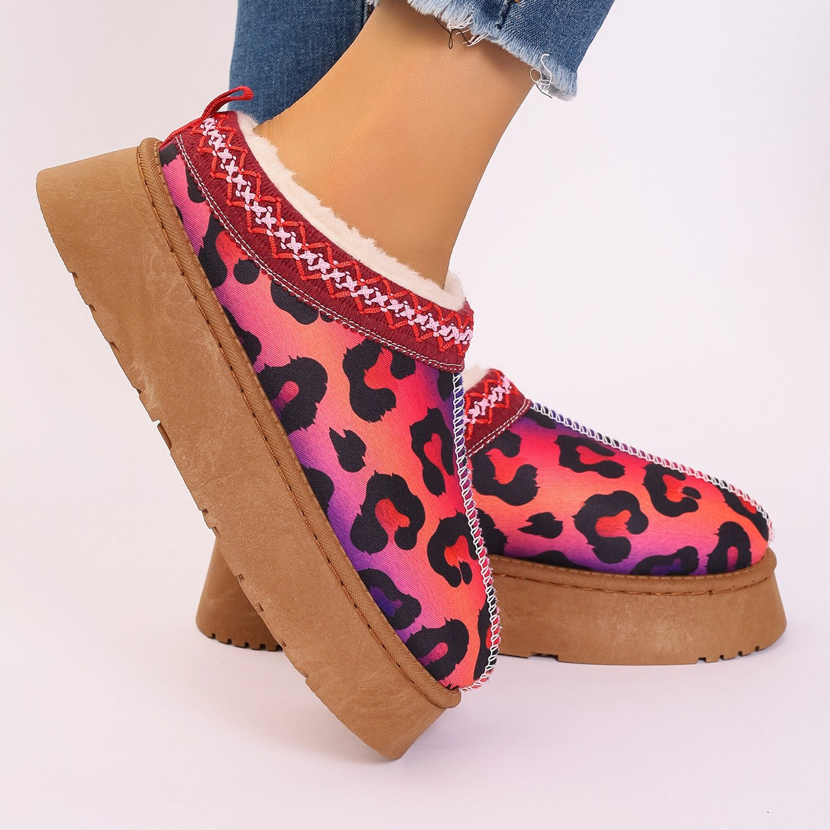 Women's Cartoon Ankle Boots Comfortable Winter Short Boots season prestige