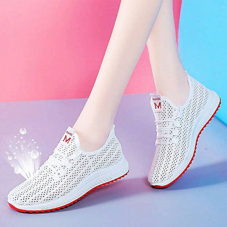 Women's Casual Sports Travel Shoes Non slip Mesh Shoes Season Prestige