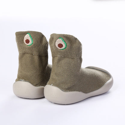 "Kindergarten Soft Sole Baby Shoes"Children's Toddler Shoes Baby Socks Shoes Season Prestige