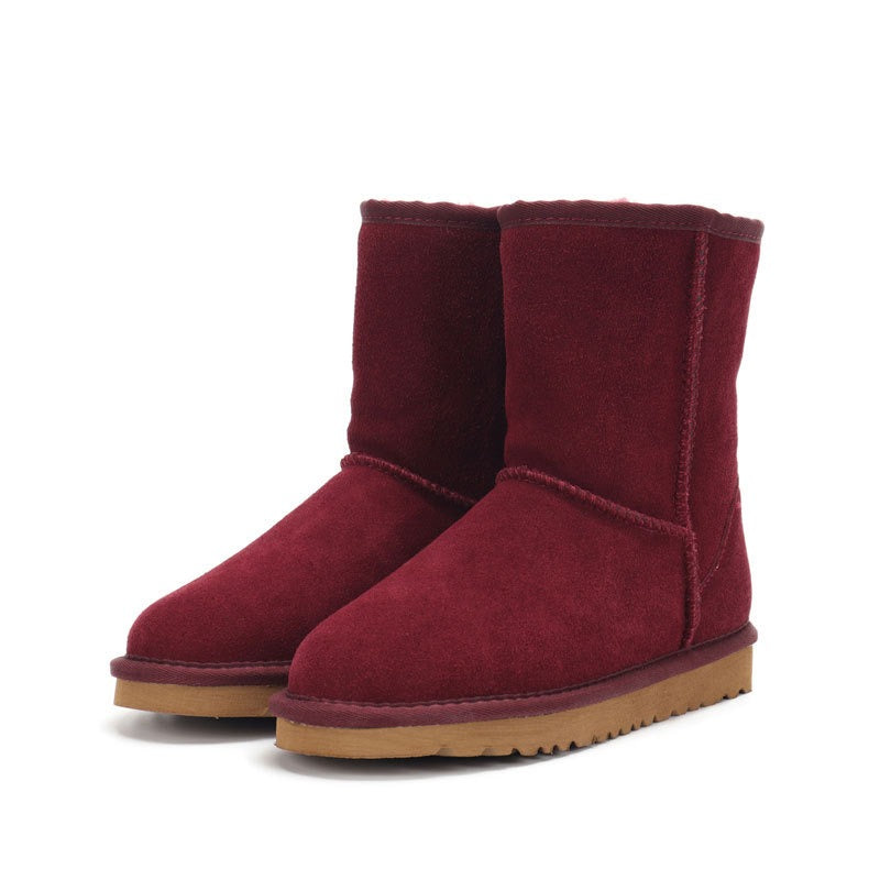 "ChillChic Winter Boots"    women's mid length winter shoes Season Prestige