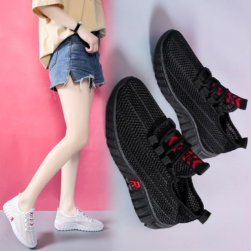 Women's Casual Sports Travel Shoes Non slip Mesh Shoes Season Prestige