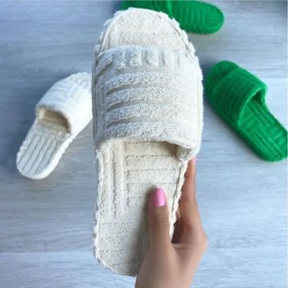 Seasonprestige Women's Furry Casual indoor outdoors Slippers