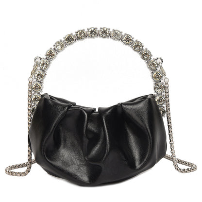 Round Diamond Evening Clutch Bags Women eprolo