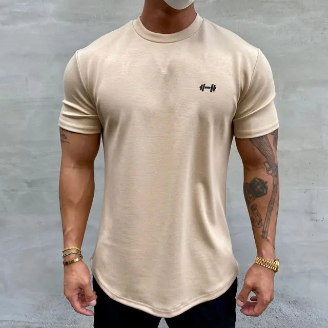 Gym Muscle Fitness T-Shirt Men