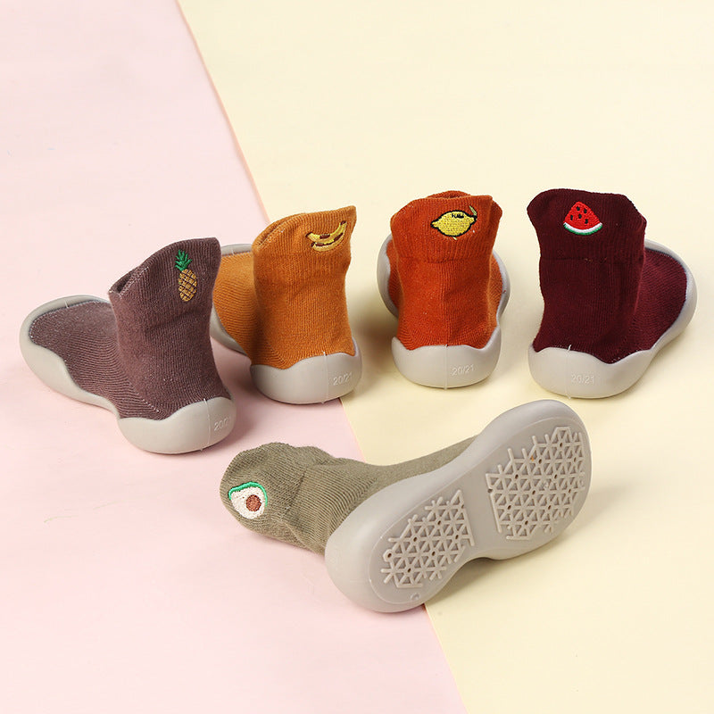 "Kindergarten Soft Sole Baby Shoes"Children's Toddler Shoes Baby Socks Shoes Season Prestige