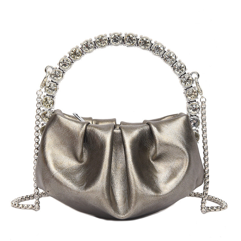 Round Diamond Evening Clutch Bags Women eprolo