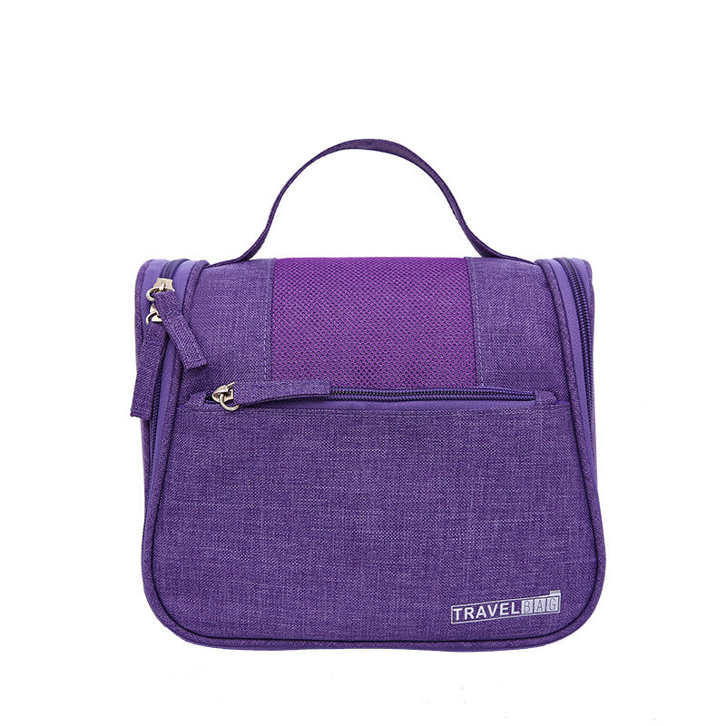 Solid Color Wash Bag Portable Cosmetic Storage Bag Travel organizer Bag for men and women