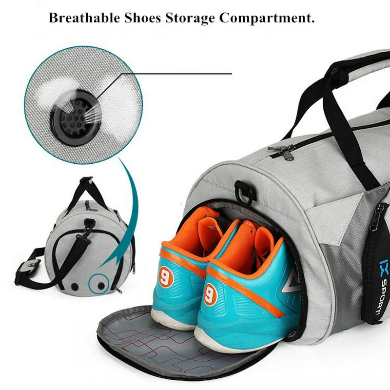 Travel Sport Bag with Dry Wet Separation  Sac De Sport Men Season Prestige