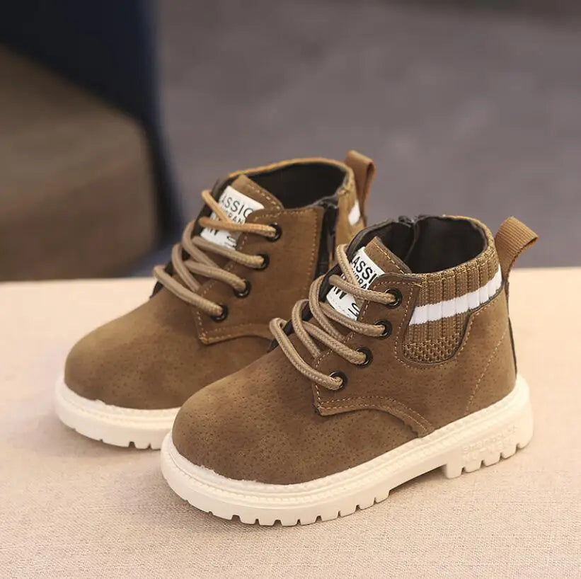 Fashion Children Casual Shoes Boys Girls Martin Boots Kids season prestige