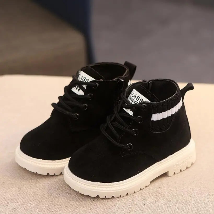Fashion Children Casual Shoes Boys Girls Martin Boots Kids season prestige