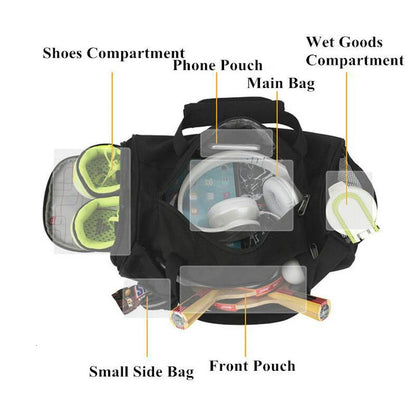 Travel Sport Bag with Dry Wet Separation  Sac De Sport Men Season Prestige