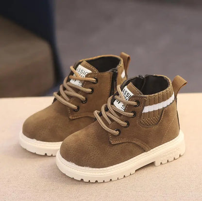 Fashion Children Casual Shoes Boys Girls Martin Boots Kids season prestige