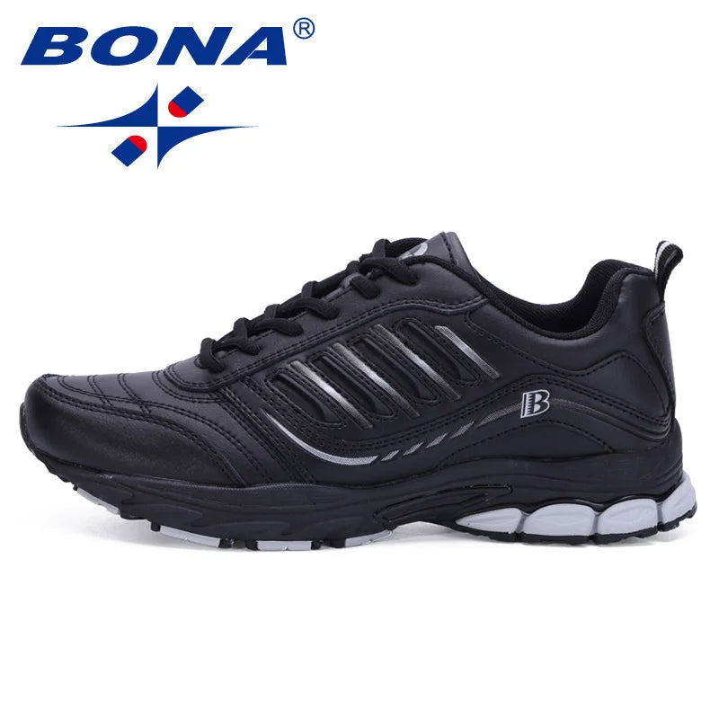 Men's Laceup Running Shoes Outdoor walking Sneakers Comfortable Athletic footwear