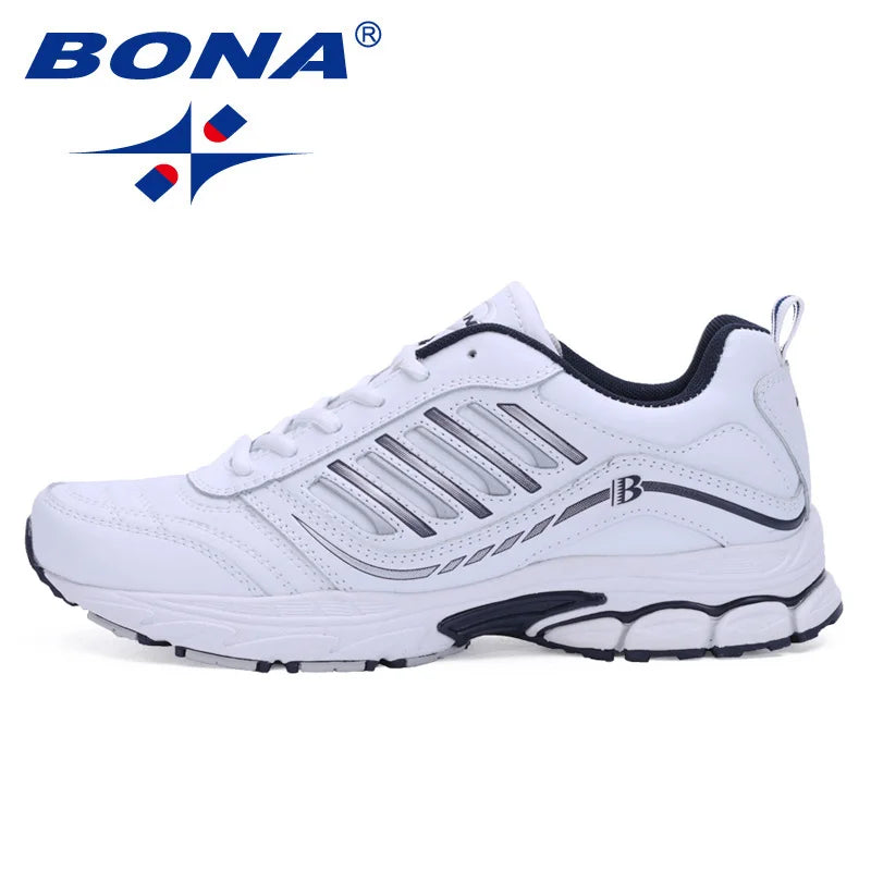 Men's Laceup Running Shoes Outdoor walking Sneakers Comfortable Athletic footwear