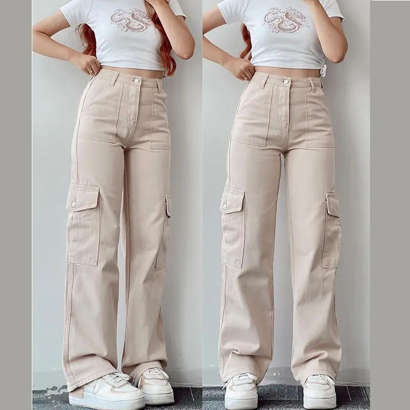 Baggy Trousers Casual Pants Women