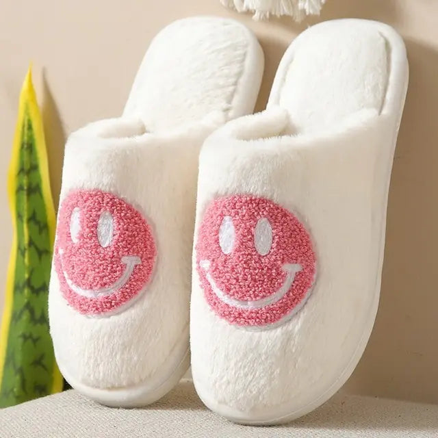 Love Heart Fluffy fur Slippers