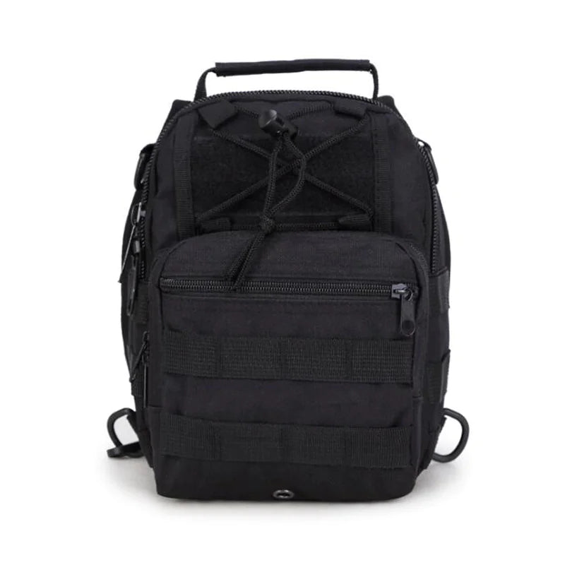 Mens Backpack Tactical Sling Shoulder Bag Molle Travel Chest Pack Outdoor Hiking bag