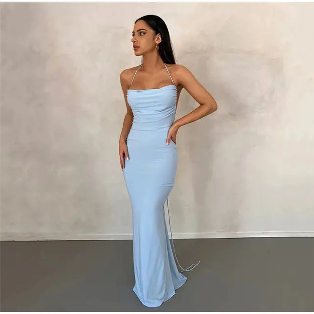 Sexy Backless Women's Party Dress