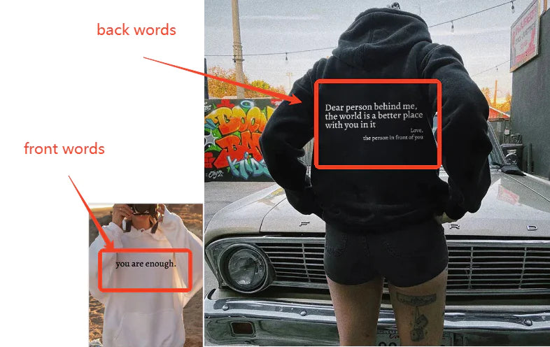 Dear Person Behind Me Hoodie