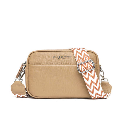 Wide Shoulder Strap Crossbody Women Season Prestige