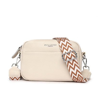 Wide Shoulder Strap Crossbody Women Season Prestige