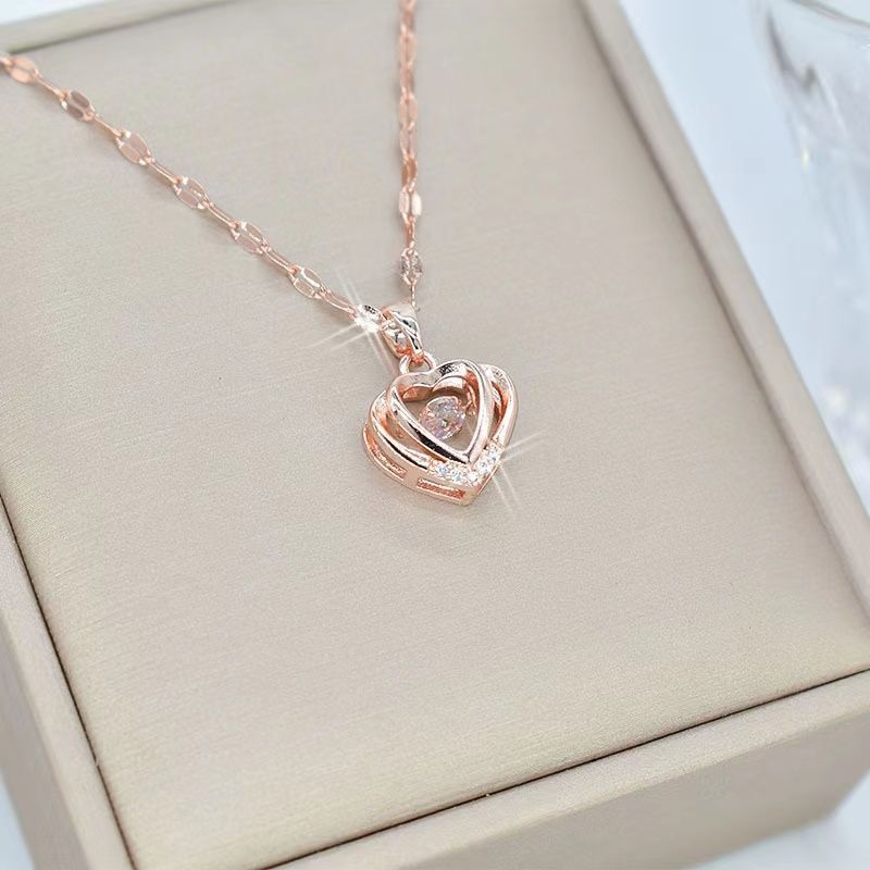 Luxury Female Necklace Charm Jewelry  Fashion Jewelry Woman Season Prestige