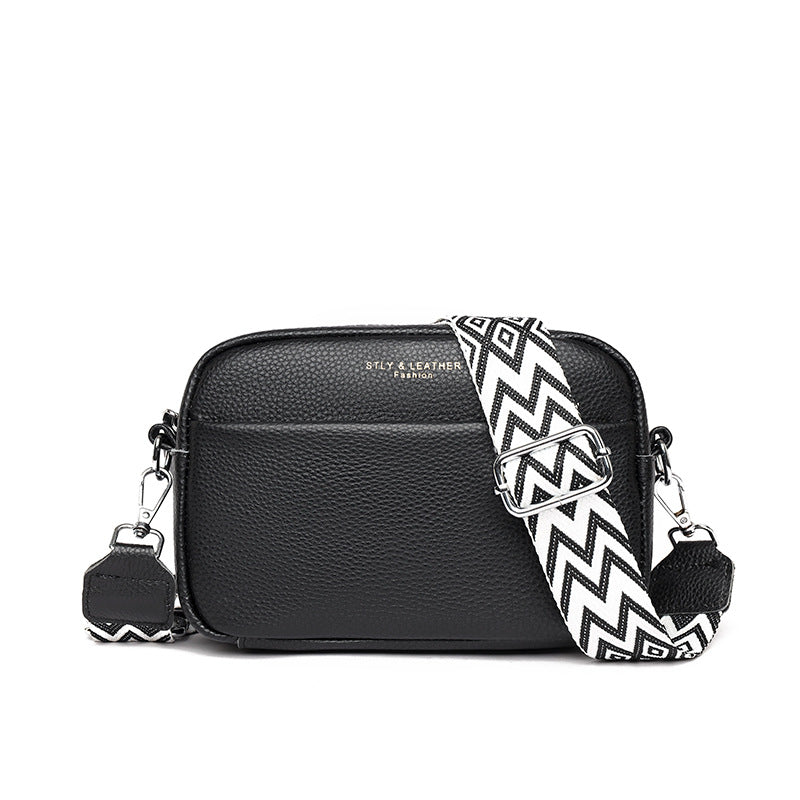 Wide Shoulder Strap Crossbody Women Season Prestige